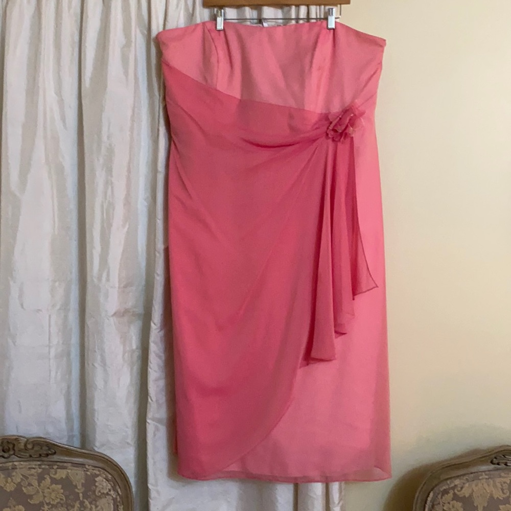 David’s Bridal 81017 size 24 bridesmaid cocktail
